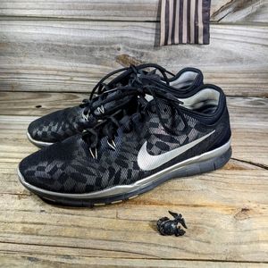 Nike women free 5.0 try fit,S9,black metallic